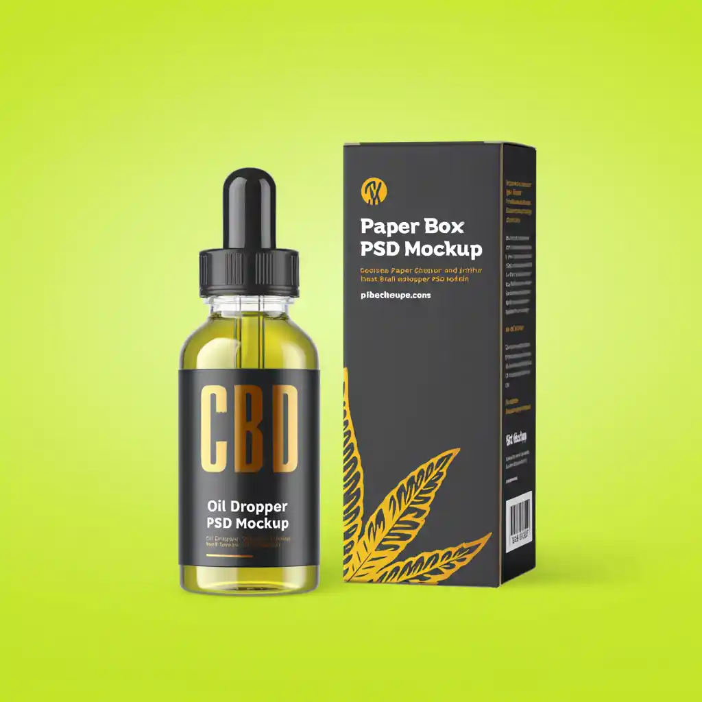 custom cbd oil boxes