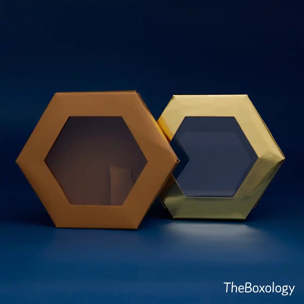custom hexagon boxes