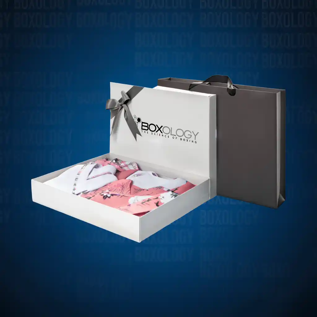 custom printed apparel gift boxes