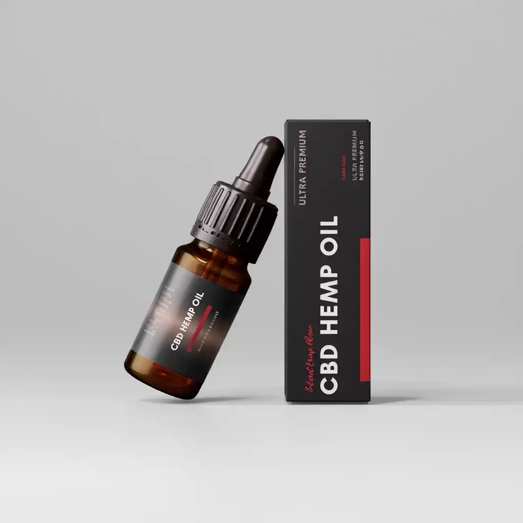 luxury cbd oil packaging