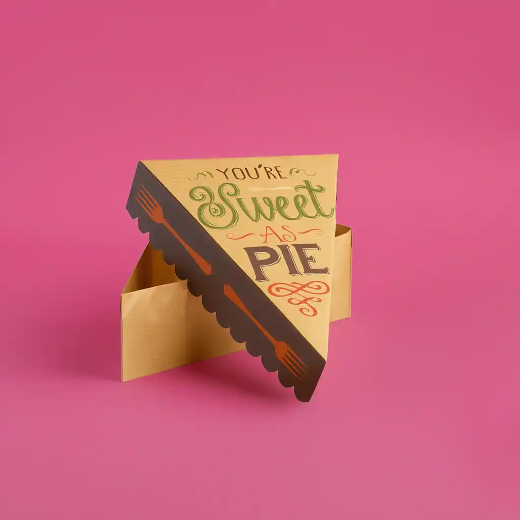 printed pie boxes